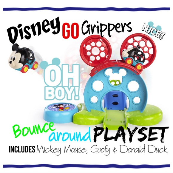 mickey mouse bounce around playset
